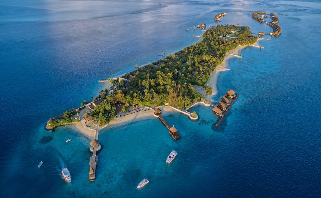 Jumeirah Vittaveli Aerial Banner