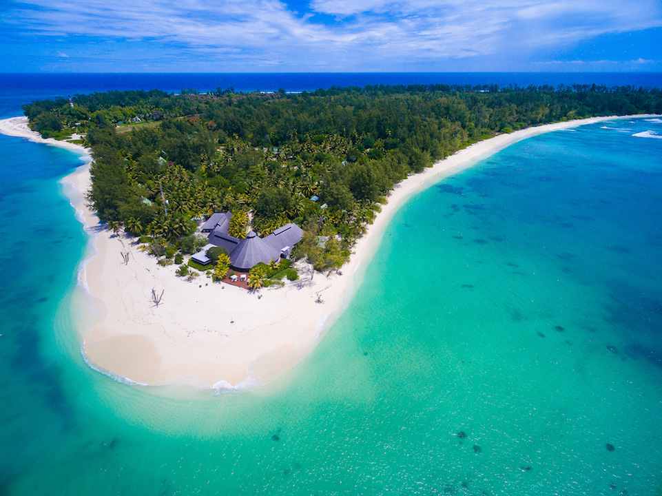 Denis Private Island Aerial