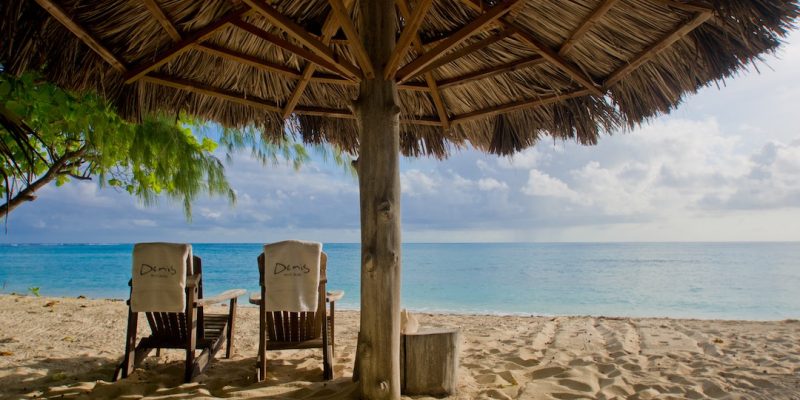 Denis Private Island Beach Afternoon