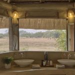 Lion Camp Zambia Double Sinks