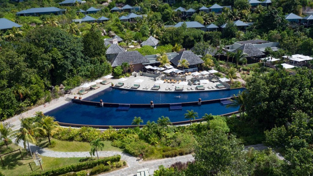 Raffles Praslin Aerial