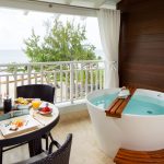 Sandals Barbados Tranquility Soaking Tub on Balcony