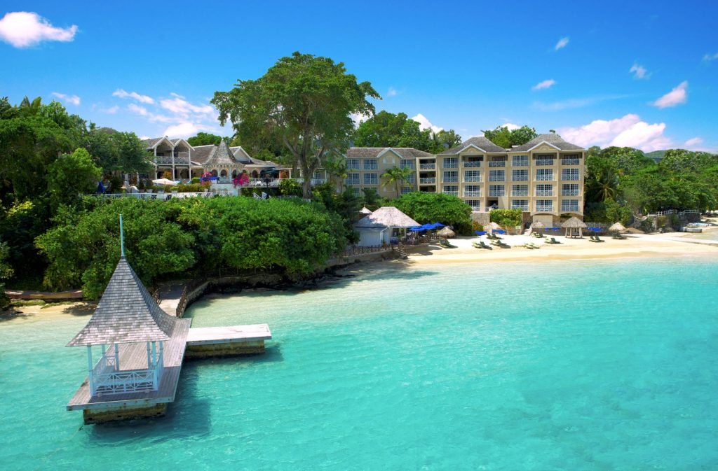 Sandals Royal Plantation Aerial