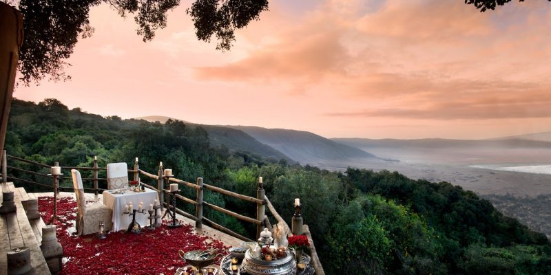 andBeyond Ngorongoro Crater Lodge View