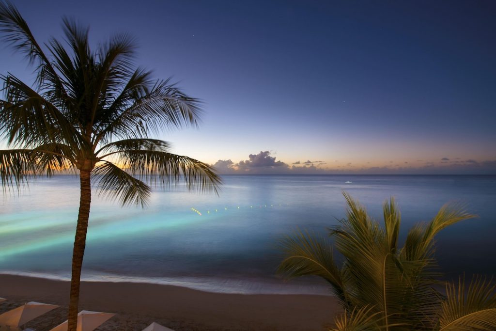 Fairmont Royal Pavilion Evening Beach View