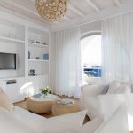Grace Mykonos Suite Living Room