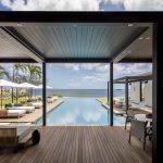 Silversands Beachfront Villa Deck and Beach View