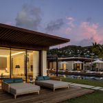 Silversands Beachfront Villa Master Bedroom Terrace