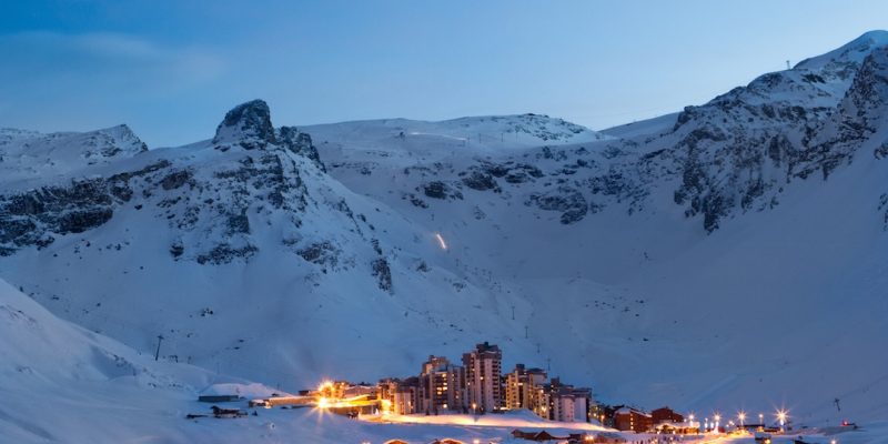 Tignes Val Claret Evening