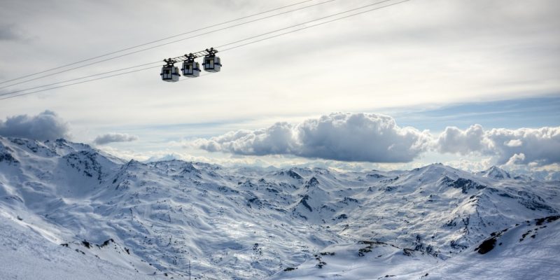 Val Thorens Mountainscape