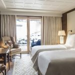 Four Seasons Megeve Twin Bedroom