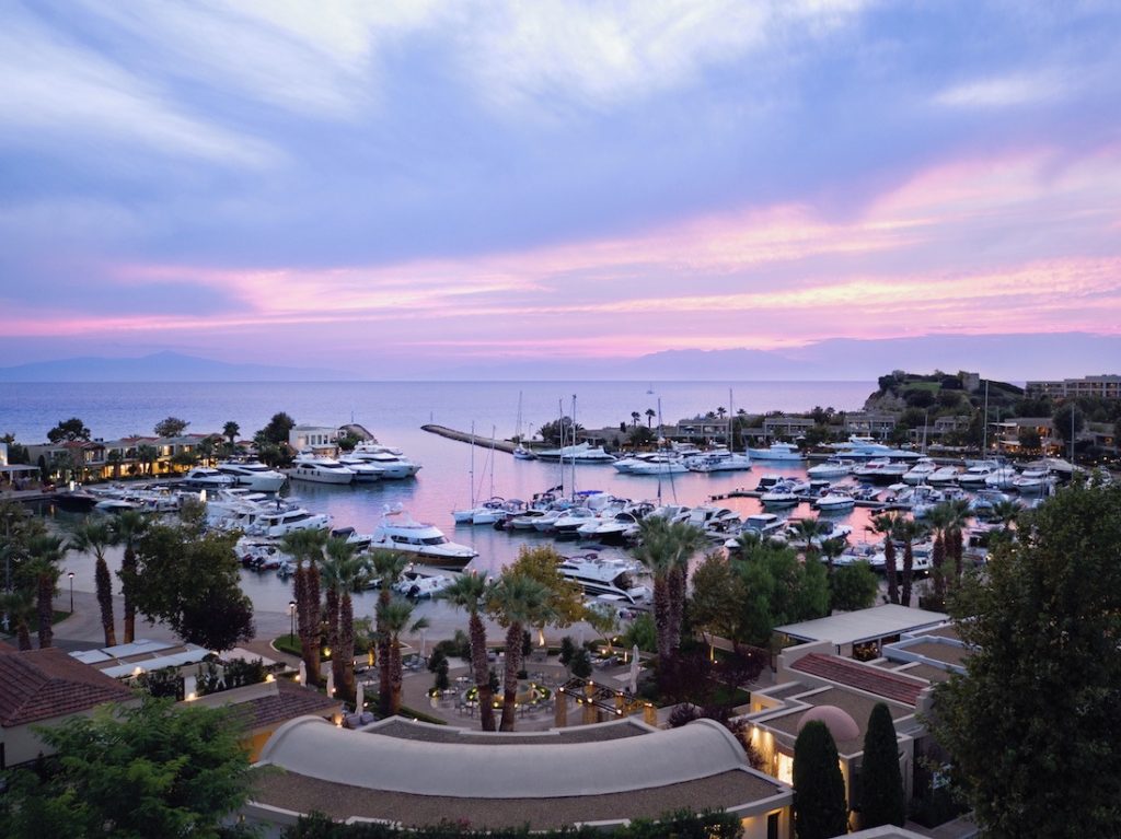 Porto Sani Marina Sunset