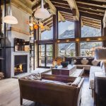 Val d'Isere Kilco Penthouse Living Space