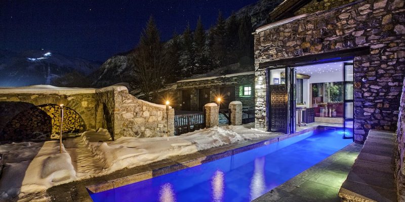 Chalet Toit du Monde Pool