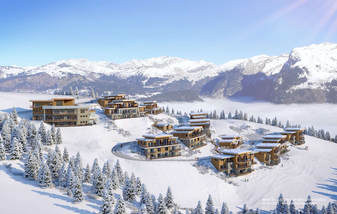 Club Med Grand Massif Chalet Apartments Exterior Overview