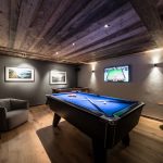 Chalet Joux Plane Games Room Pool