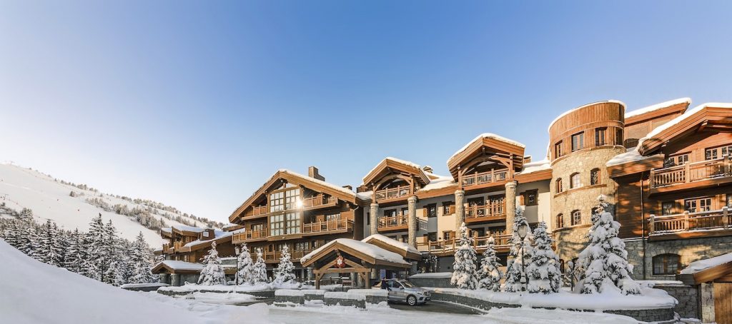 Hotel L_Apogee Courchevel Exterior