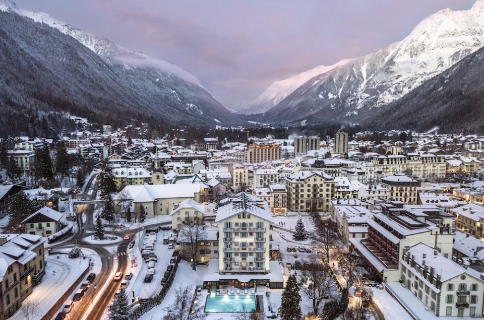 Hotel Mont Blanc Chamonix Exterior Pan