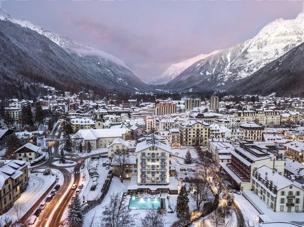 Hotel Mont Blanc Chamonix Exterior Pan