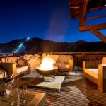 Chalet M Morzine Fire Pit