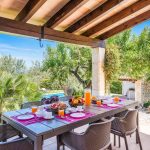 Villa Gallardo Breakfast Table