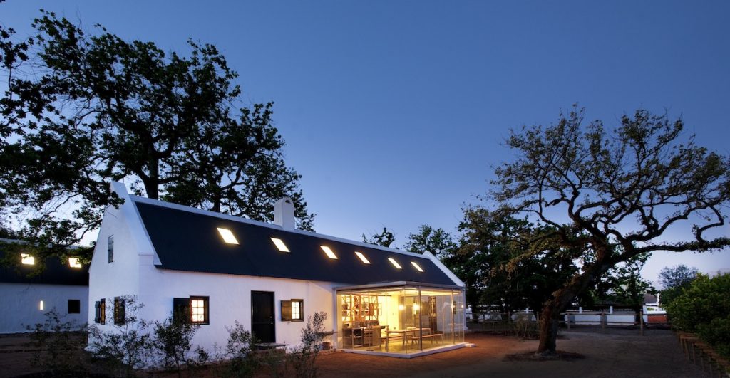 Babylonstoren Farm Hotel Exterior Evening