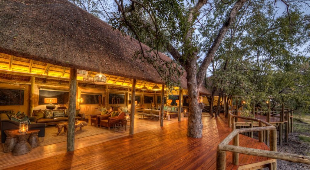 Camp Moremi Main Lodge