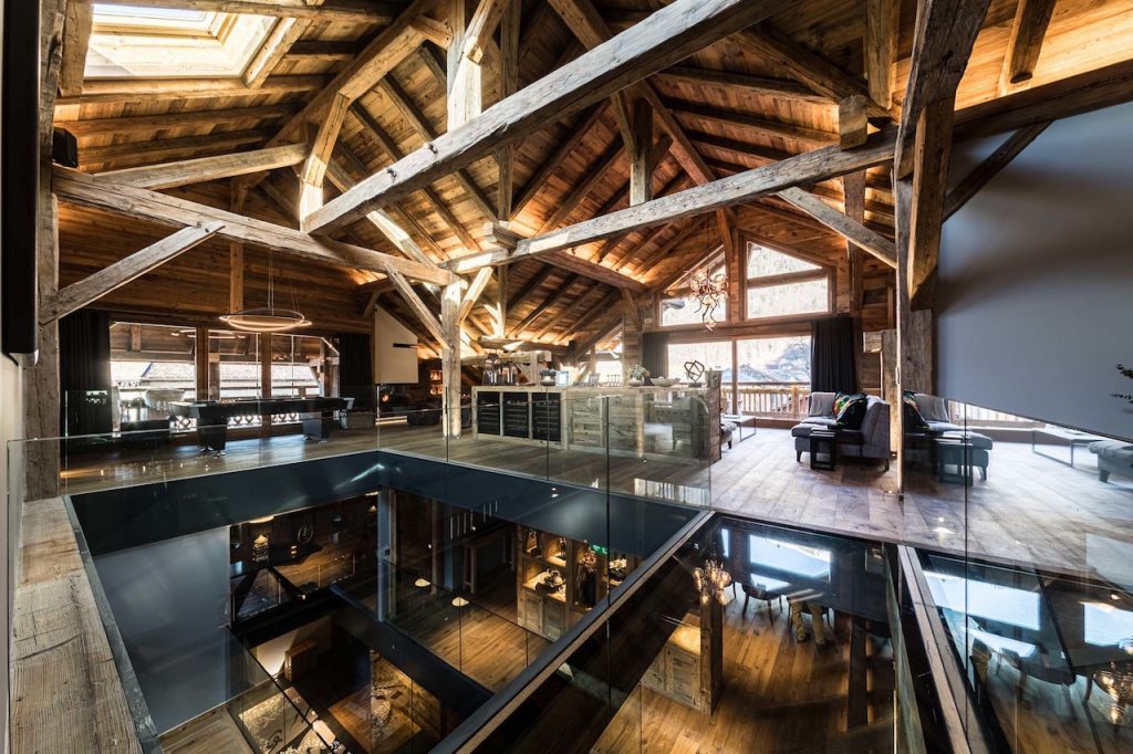 Chalet La Maison Morzine Living