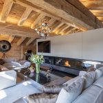 Chalet Marmottiere Fireplace