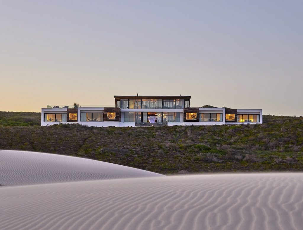 Morukuru Beach Lodge External Sunset