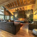 Chalet Kalliste Fireplace
