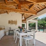 Villa La Pinede Outdoor Kitchen