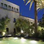 Hospes Cordoba Palacio del Bailio Evening Swimming Pool