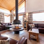 Chalet Virage Fireplace