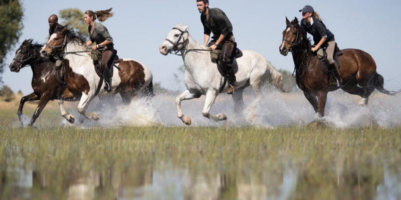 Belmond Helicopter Horseback